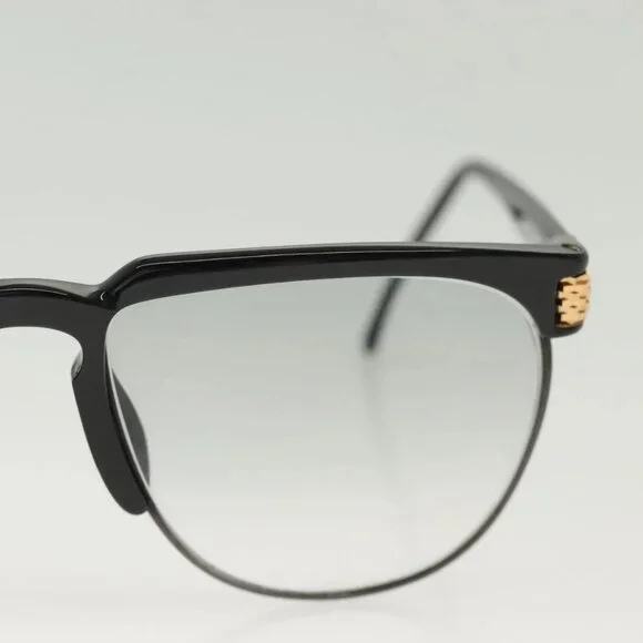 Christian Dior Sunglasses Plastic 2 Set Black Brown Auth BA5045